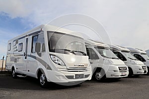 New Hymer Motorhomes